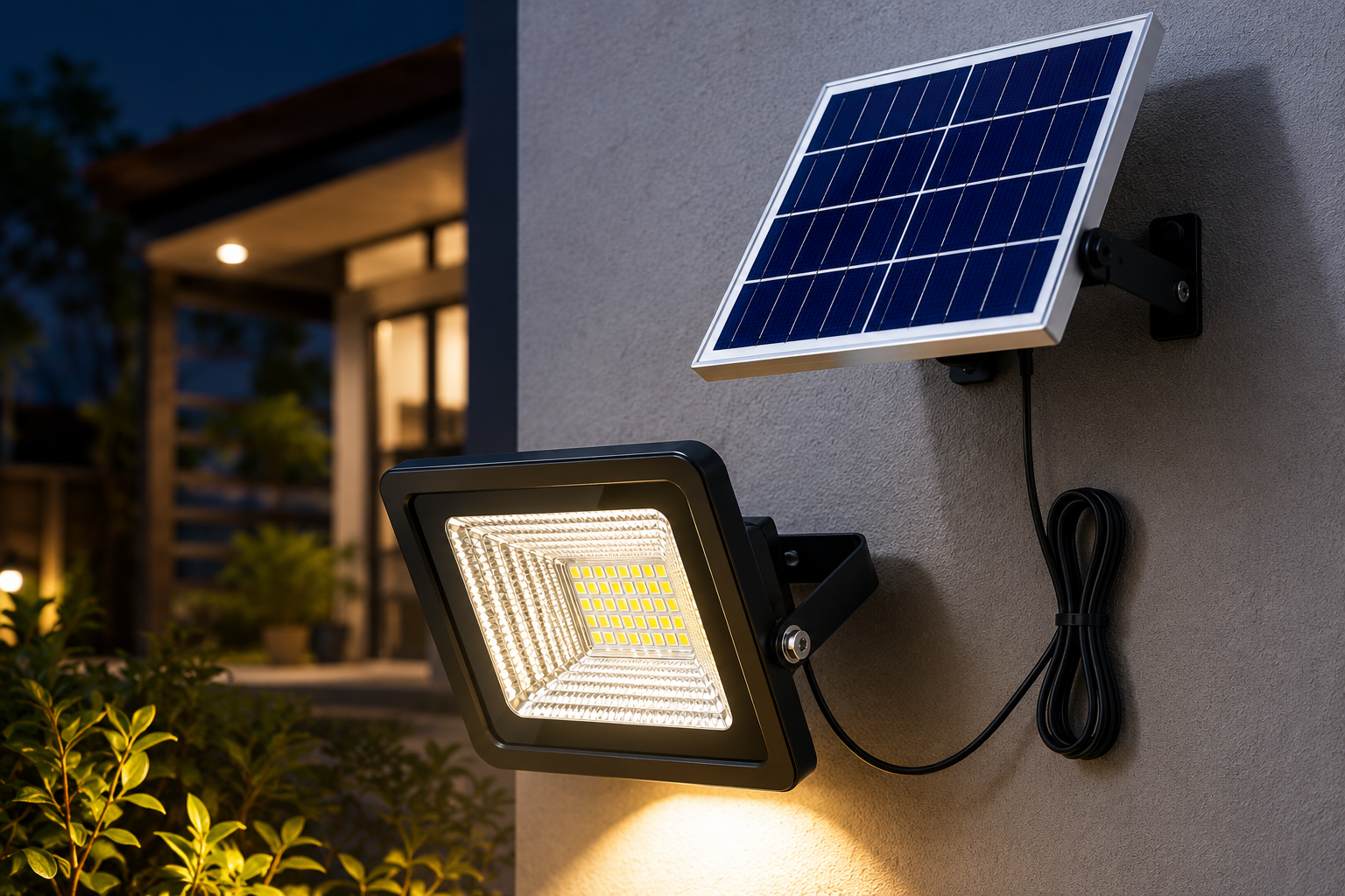Lampu solar outdoor untuk kawasan luar rumah